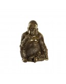 Decorative Figure DKD Home Decor Resin Gorilla (17 x 15.5 x 24 cm)