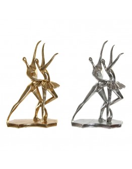 Decorative Figure DKD Home Decor Resin (2 pcs) (24 x 17 x 37 cm)