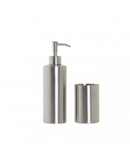 Bath Set DKD Home Decor Steel (2 pcs)