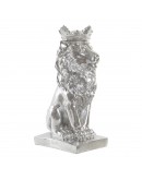 Decorative Figure DKD Home Decor Resin Lion (13 x 18 x 34 cm)