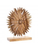 Decorative Figure DKD Home Decor Star Wood Natural (28 x 9 x 34 cm)