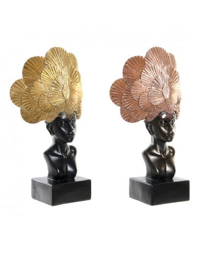 Decorative Figure DKD Home Decor Resin (2 pcs) (19.6 x 11.8 x 35 cm)