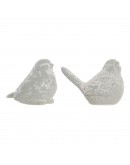 Decorative Figure DKD Home Decor Terracotta Bird (2 pcs) (13.4 x 8 x 10 cm)