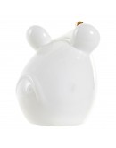 Decorative Figure DKD Home Decor Porcelain Mouse (9.5 x 7.4 x 9 cm)