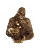 Decorative Figure DKD Home Decor Resin Gorilla (28 x 27 x 29 cm)