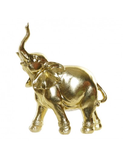 Decorative Figure DKD Home Decor Resin Elephant (15 x 6.8 x 18.3 cm)