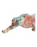 Decorative Figure DKD Home Decor Resin Panther (39 x 10 x 9 cm)