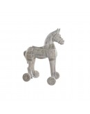 Decorative Figure DKD Home Decor Horse Iron Aged finish (42 x 22 x 49 cm)