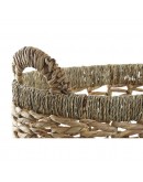 Basket set DKD Home Decor Fibre Boho Seagrass (2 pcs)