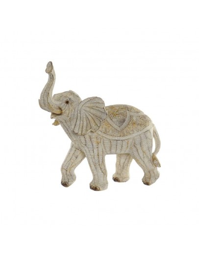 Decorative Figure DKD Home Decor Resin Elephant (33.5 x 17 x 35 cm)