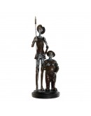 Decorative Figure DKD Home Decor Don Quijote Resin (14 x 14 x 37 cm)