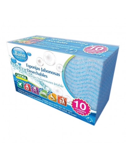 Body Sponge Sayma Disposable (10 uds)