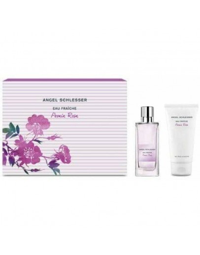 Women's Perfume Set Peonia Rosa Angel Schlesser (2 pcs)