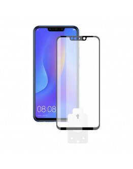 Tempered Glass Mobile Screen Protector Huawei Mate 20 Pro KSIX 3D Black