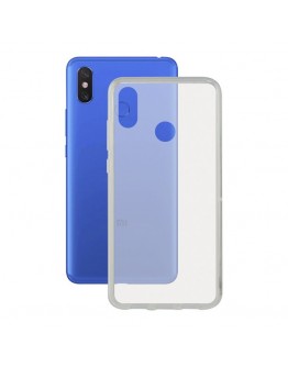 Mobile cover Xiaomi Mi Max 3 KSIX Flex Transparent