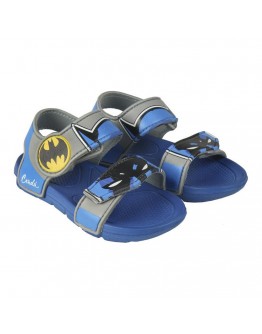 Beach Sandals Batman Grey