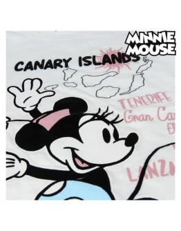 Child's Short Sleeve T-Shirt Canary Islands Minnie Mouse 73489