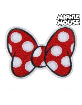 Patch Minnie Mouse Red Polyester