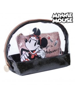 Toilet Bag Minnie Mouse Black (2 pcs)