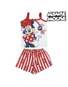 Summer Pyjama Minnie Mouse Red Blue