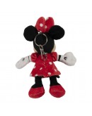 Cuddly Toy Keyring Minnie Mouse Red