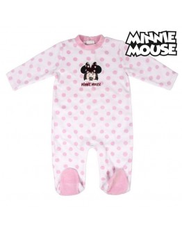 Baby's Long-sleeved Romper Suit Minnie Mouse Pink