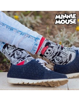 Socks Minnie Mouse Grey (One size)