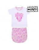 Set of clothes Minnie Mouse White/Pink