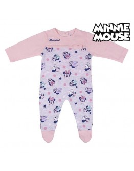 Baby's Long-sleeved Romper Suit Minnie Mouse Pink