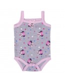 Leotard Minnie Mouse Grey Pink (2 uds)