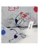 Child's Short Sleeve T-Shirt Minnie Mouse Grey