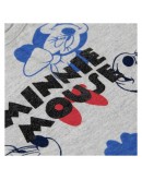 Child's Short Sleeve T-Shirt Minnie Mouse Grey