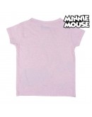 Child's Short Sleeve T-Shirt Minnie Mouse Pink