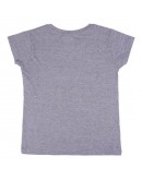 Child's Short Sleeve T-Shirt Minnie Mouse Grey