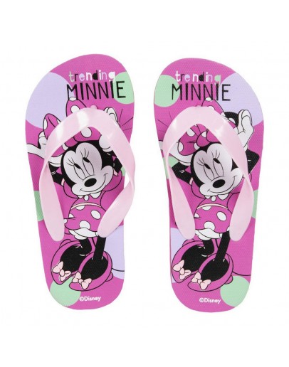 Flip Flops for Children Minnie Mouse Pink