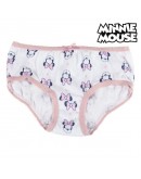 Pack of Girls Knickers Minnie Mouse Multicolour (5 uds)