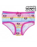 Pack of Girls Knickers Minnie Mouse Multicolour (5 uds)