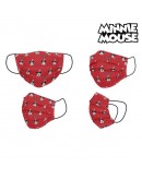 Hygienic Face Mask Minnie Mouse + 11 Years Red