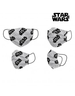 Hygienic Face Mask Star Wars + 11 Years Grey