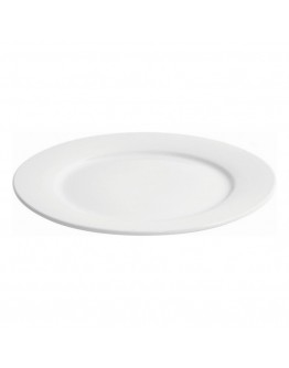 Flat plate Porcelain White (ø 28,5 x 2,5 cm)