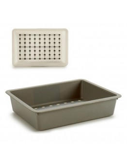 Cutlery Organiser Plastic (16 x 5 x 24 cm)