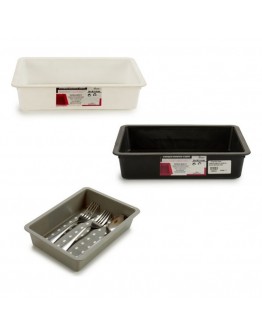 Cutlery Organiser Plastic (16 x 5 x 24 cm)