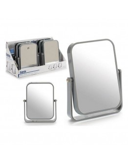 Mirror with Mounting Bracket Crystal Plastic