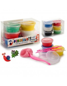 Modelling Clay Game (6 Pieces)