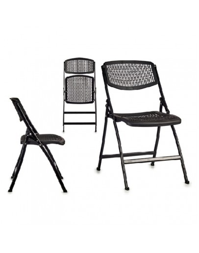 Folding Chair Doblin Black Plastic (44 x 82 x 45 cm)