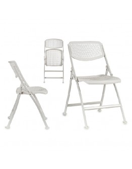 Folding Chair Doblin White Plastic (44 x 82 x 45 cm)