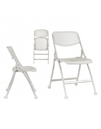 Folding Chair Doblin White Plastic (44 x 82 x 45 cm)