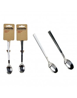 coffee spoons Stainless steel (3 x 1,5 x 16 cm)