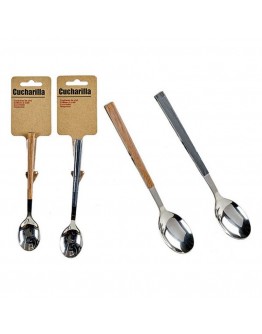 coffee spoons Stainless steel (3 x 1,5 x 16 cm)