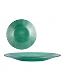 Flat plate Vivalto Green Crystal (21 x 2 x 21 cm)